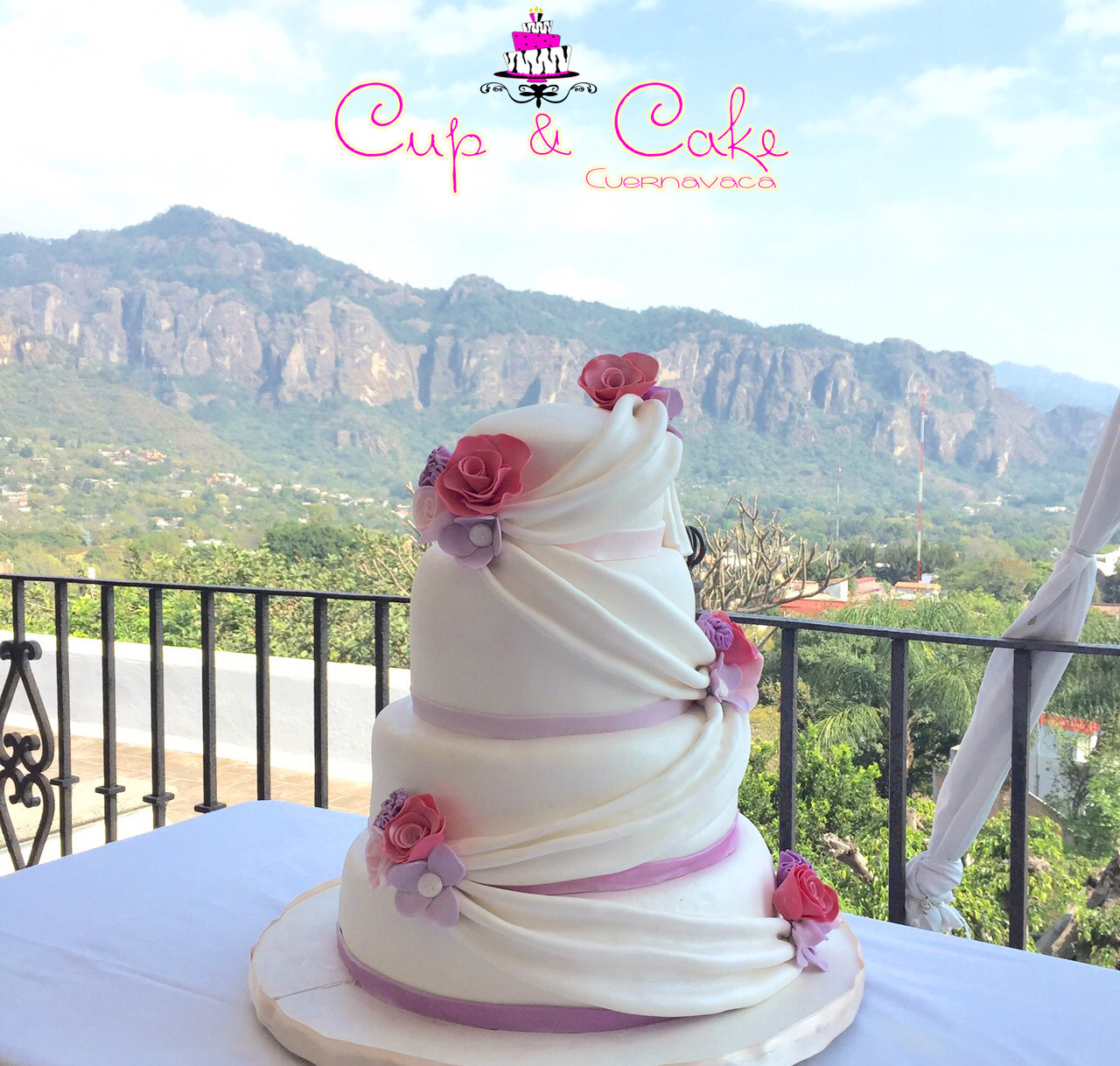 Pastel para Boda en tepoztlan hotel posada tepozteco