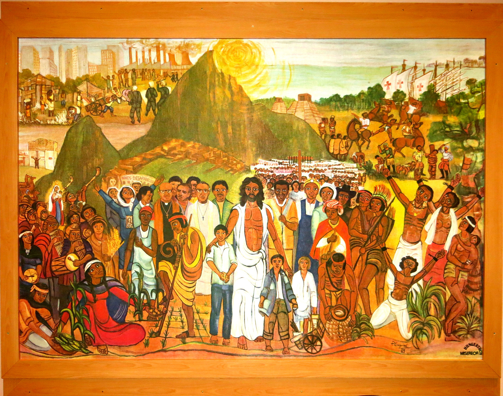 Hungertuch - 15.Station - Auferstehung von Adolfo Pérez Esquivel