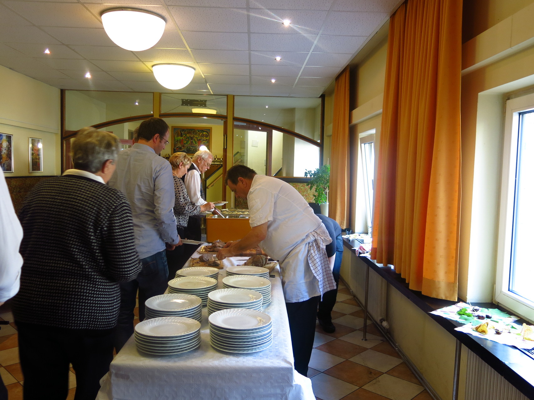 Cafeteria als Buffet