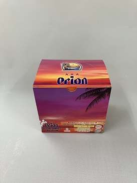 陳列用POP箱】㈱IDEAL様 OrionアフターサンセットCBDローション 陳列用POP箱】㈱IDEAL様 OrionアフターサンセットCBDローション