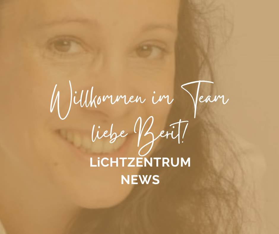 Willkommen im Team, Berit!