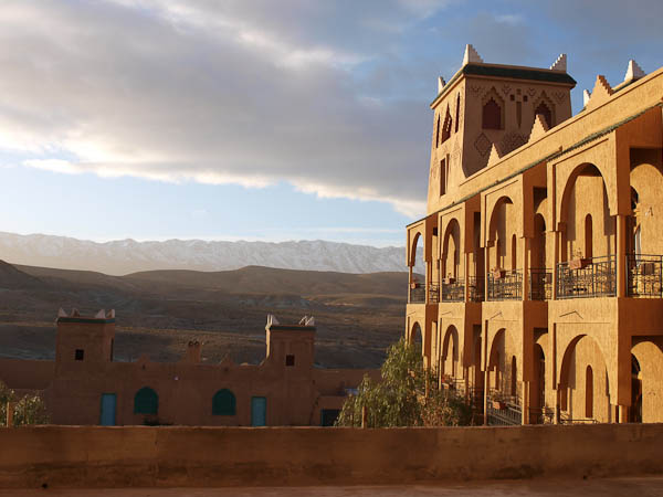 Hotel Kasbah Asmaa - Morgenstimmung