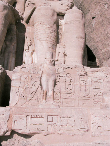 Tempel Ramses II - Detail