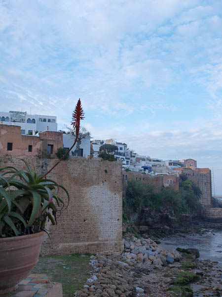 Spaziergang durch Medina von Rabat