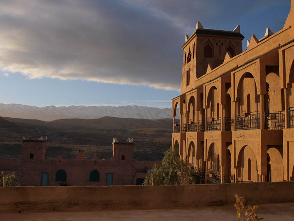 Hotel Kasbah Asmaa - Morgenstimmung