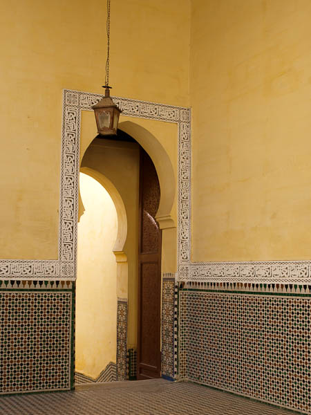 Meknes Moschee - Innenbereich