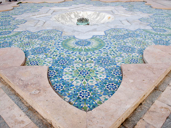 Hassan II. Moschee - Mosaik