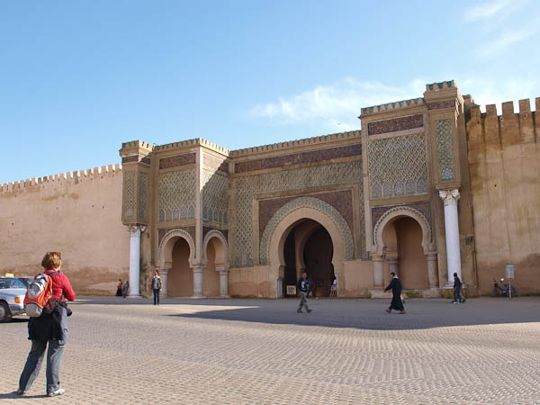 Meknes - Stadttor Bab Mansour