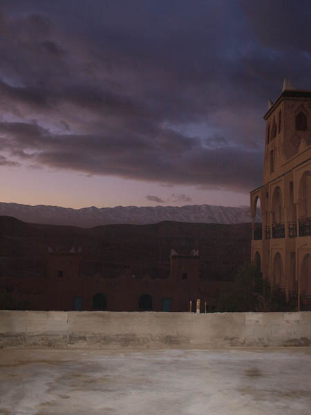 Hotel Kasbah Asmaa - Abendstimmung