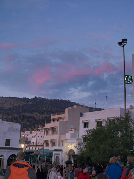 Moulay Idris - Sonnenuntergang