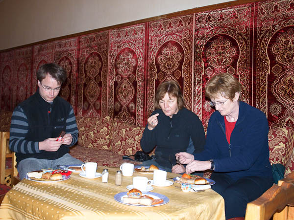 Hotel Kasbah Asmaa - Beim Frühstück