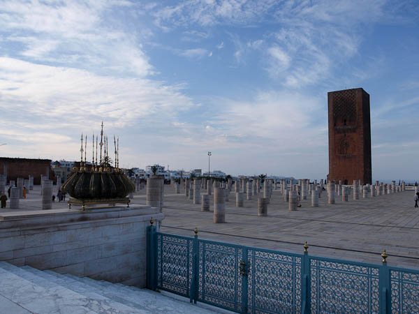 Rabat - Blick über das gesamte Areal