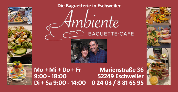  Café Ambiente - die Baguetterie