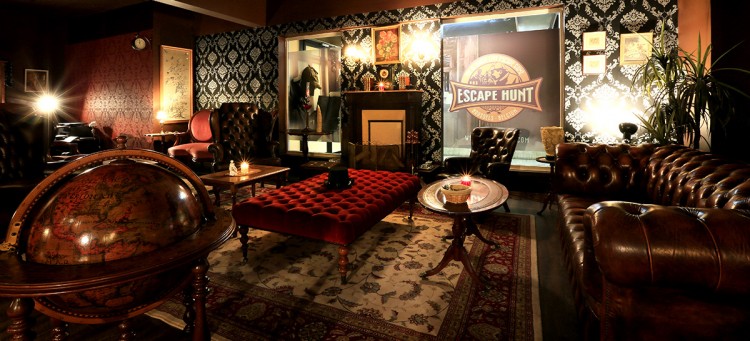 pièce de l'escape game de Lyon