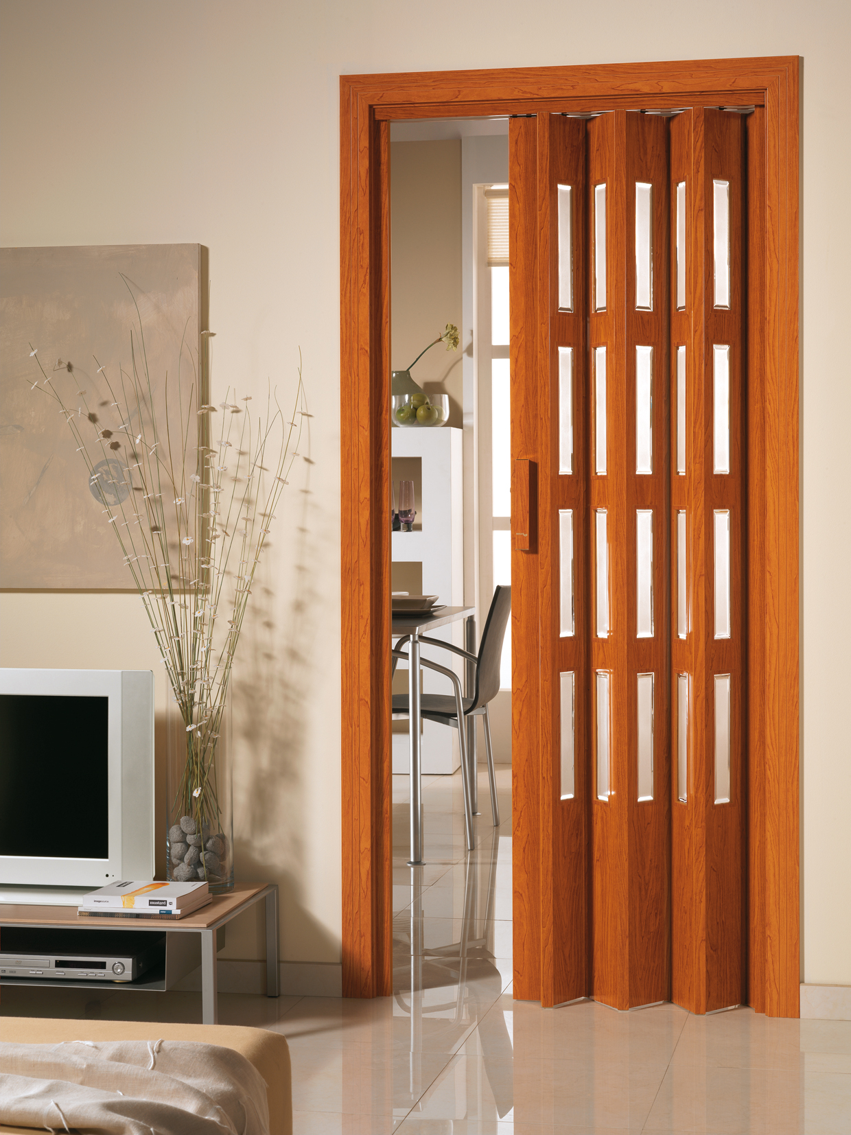 PUERTAS PLEGABLES - Herrerocyd, almacén de madera, carpinteria y herrajes