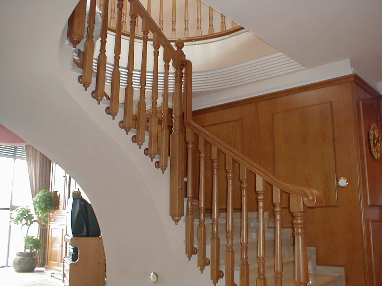 pasamanos de madera y pvc - Herrerocyd, almacén de madera, carpinteria