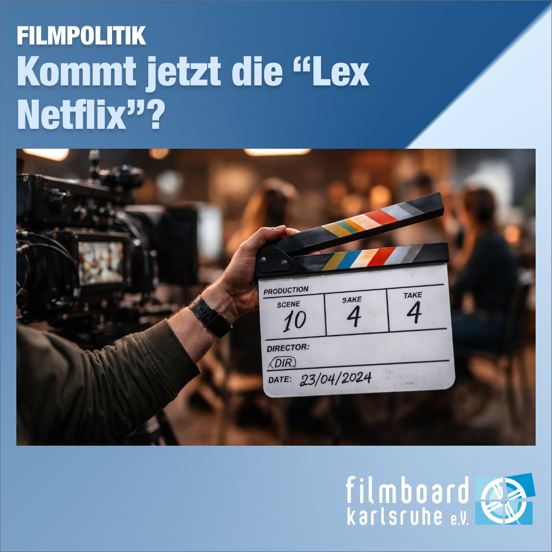 Filmförderung im politischen Kreuzfeuer: Kommt jetzt die „Lex Netflix“?