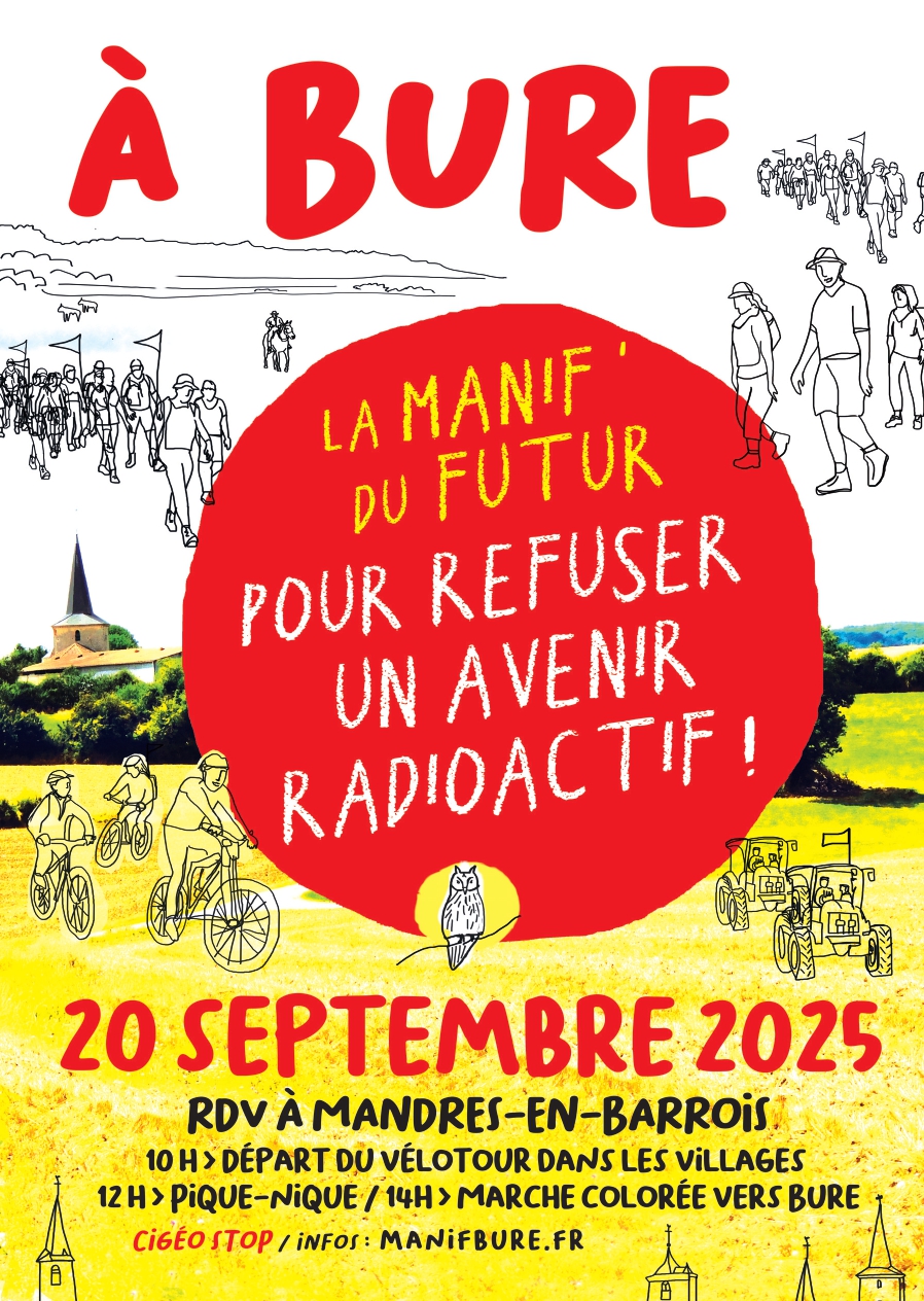 Communiqué Manif du Futur : Cigéo, un terrible boulet pour les générations futures