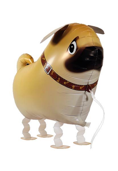 WK020 Helium Folienballon Airwalker Hundespielzeug Haustier Geburtstag balloon