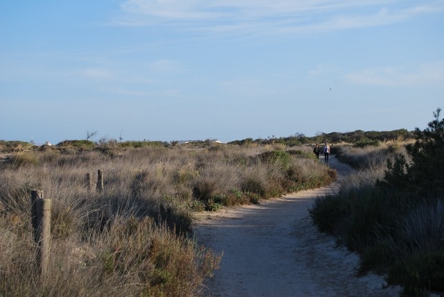 Senda por el Parque Regional de las Salinas de San Pedro del Pinatar