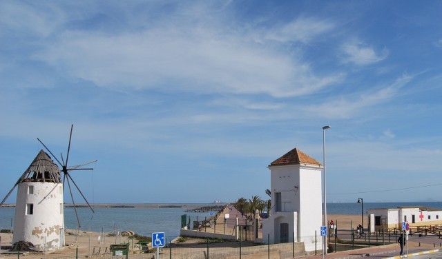 Vista desde Apartamentos Sol y Lodo - Lodos del Mar Menor