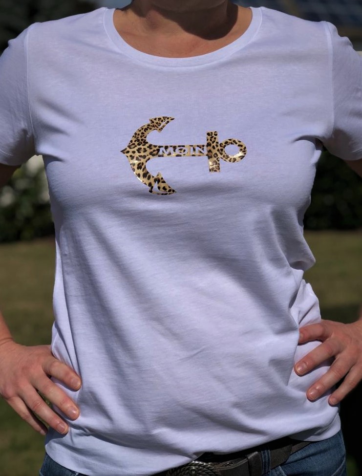 Damenshirt Moin Mit Mowe Und Anker Fur Frauen Fischkopp Shop