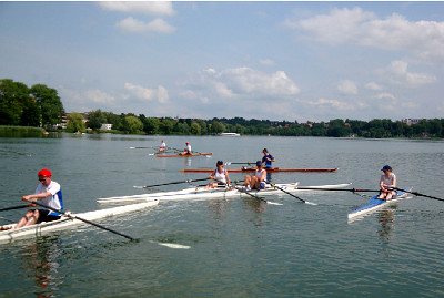 Skiff-Wochenende auf dem Küchensee