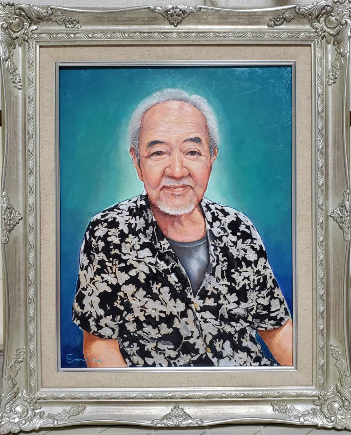 ～ご依頼品・Ｆ6号・油絵肖像画～