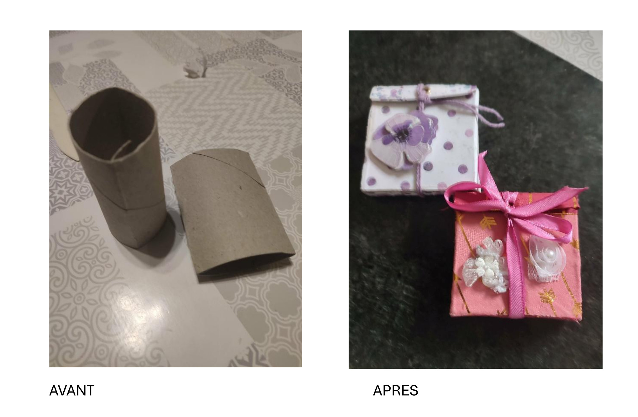 recyclage de rouleaux papier wc