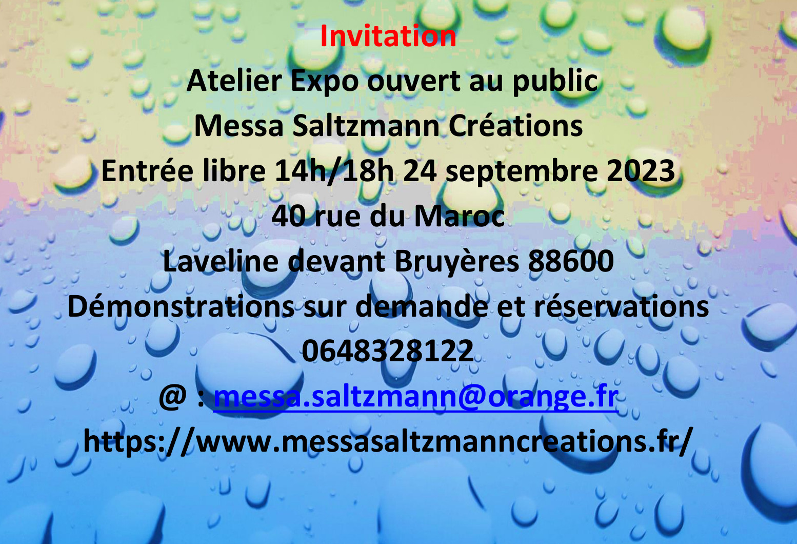 ouvert un jour par mois le dimanche de 14h à 18h entrée libre