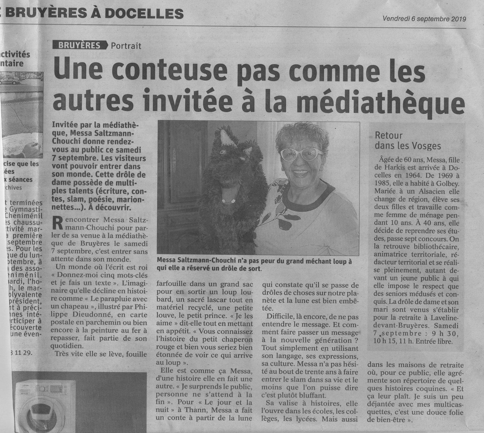 la presse vosgienne