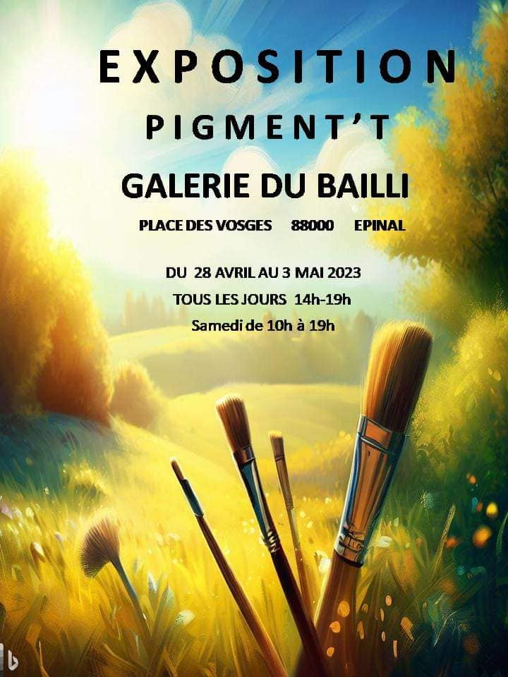 affiche  expo maison du bailli