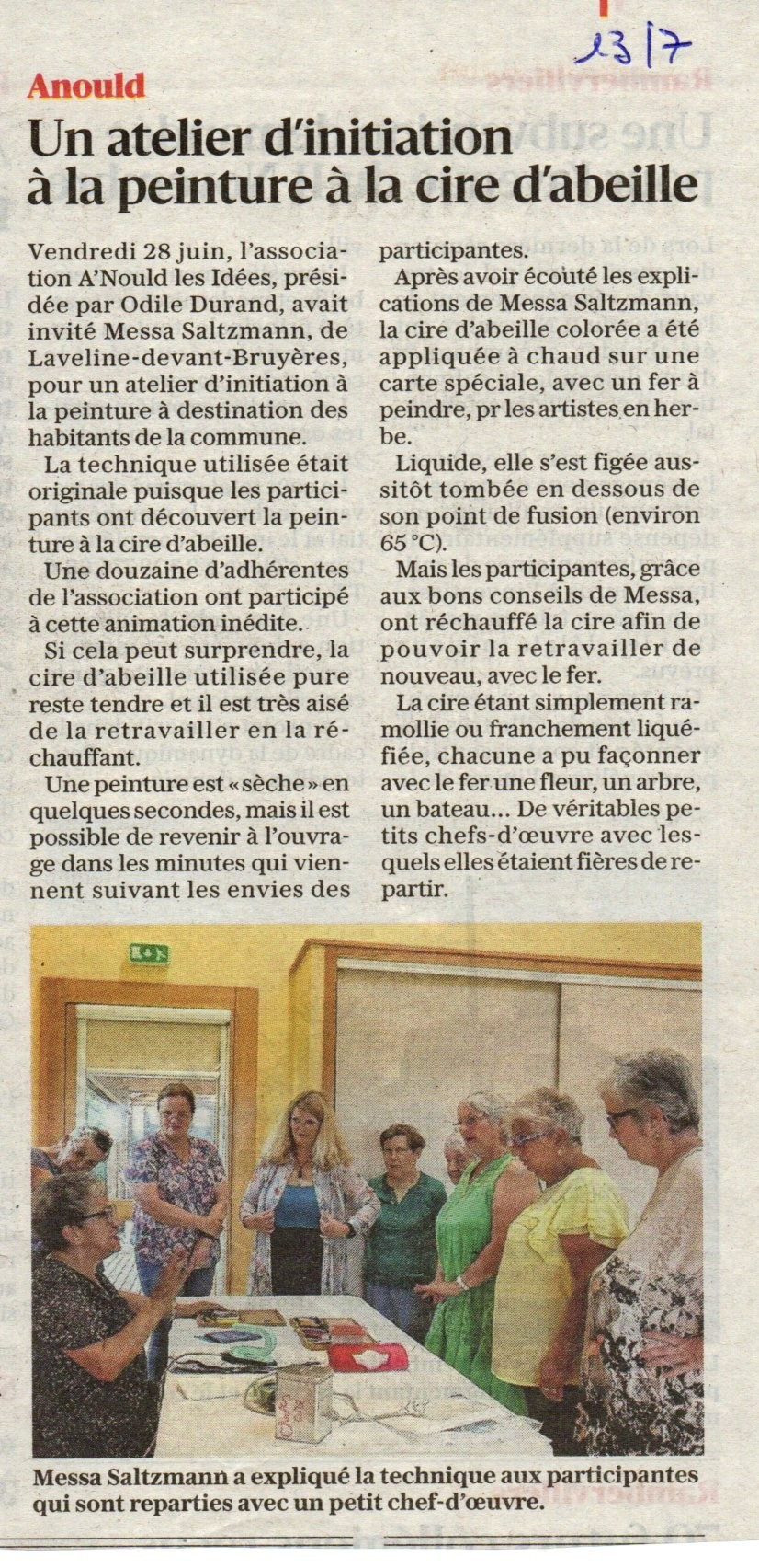 la presse vosgienne