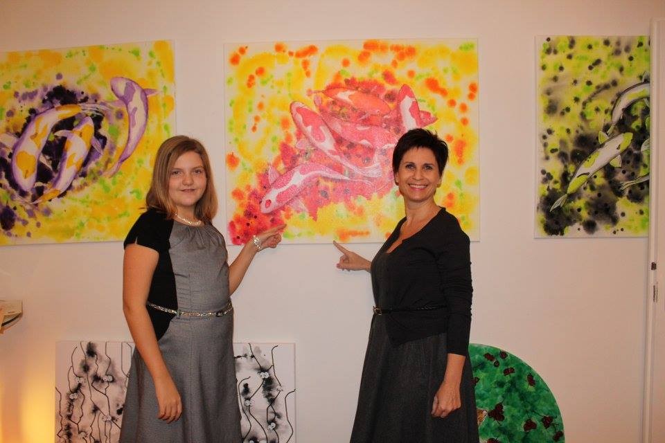 Marion Finger - Vernissage "Augenwälder & Co" 4.12.2015