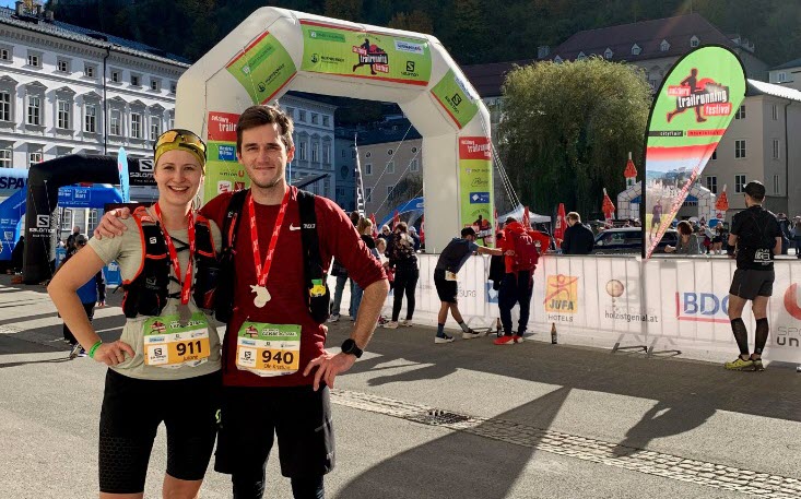 Laufteam beim Salzburger Trailrunning-Festival dabei