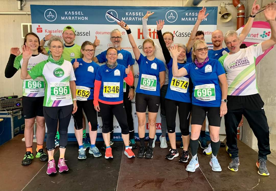 Laufteam Rotenburg beim Kassel-Marathon zahlreich und erfolgreich vertreten