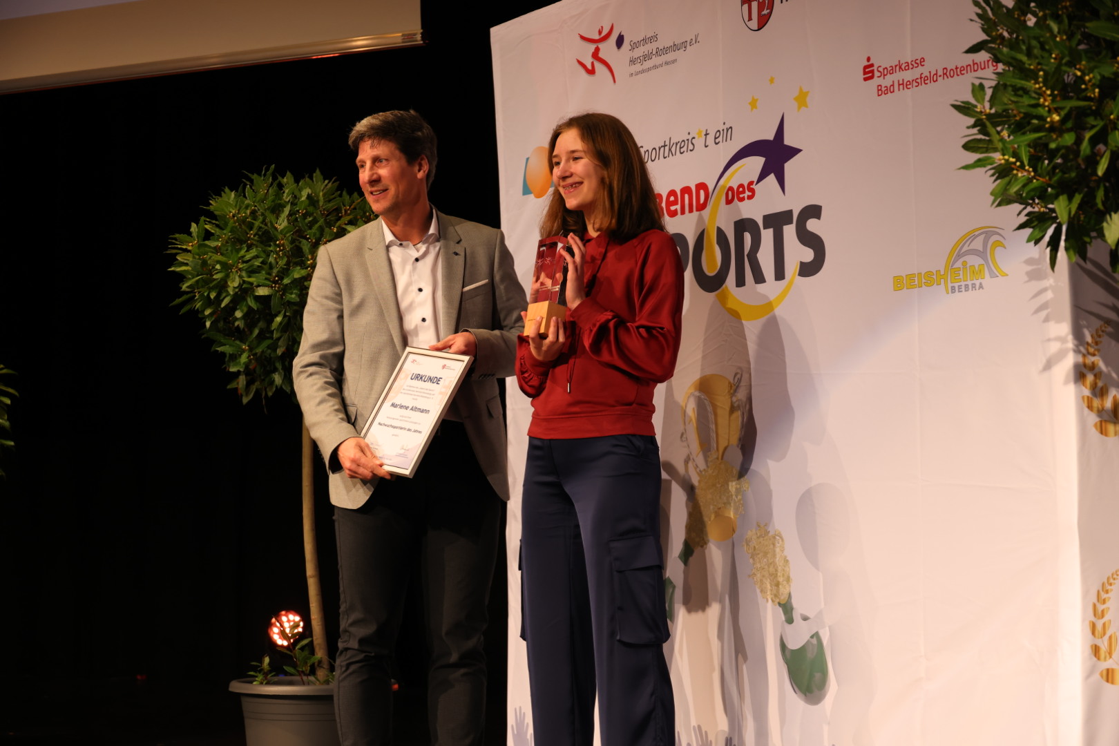 Marlene Altmann ist Nachwuchssportlerin des Jahres 2023 des Land- und Sportkreises Hersfeld-Rotenburg