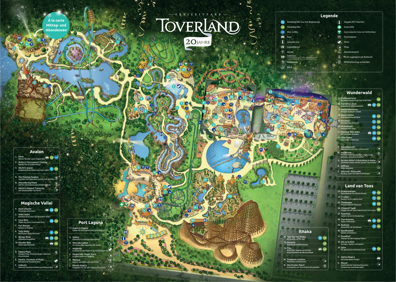 ParkPlan Attractiepark Toverland Parkwelt.info