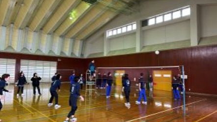 ソフトバレーボール大会の様子(出典:五島市)