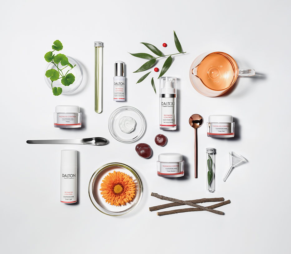 Redness Control- Meeresmineralien plus 5-Kräuterkomplex für die zu Couperose und Rosacea neigende Haut
