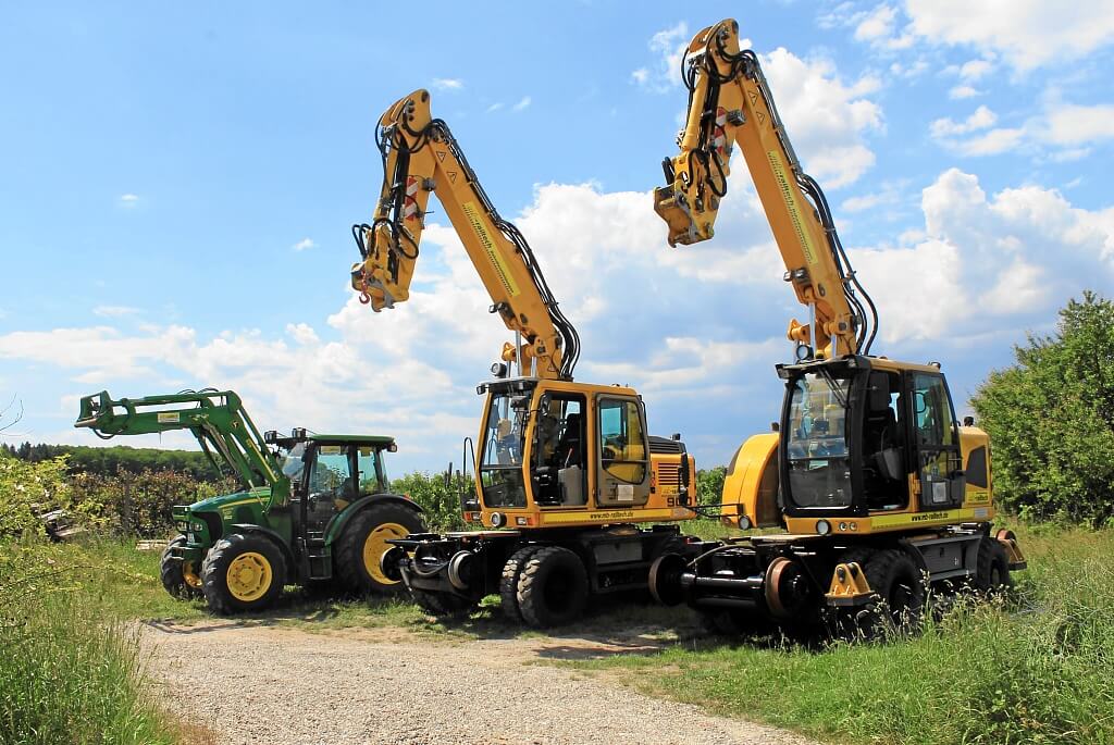 Zu vermieten mit Bediener - Fahrzeuge von MB Railtech