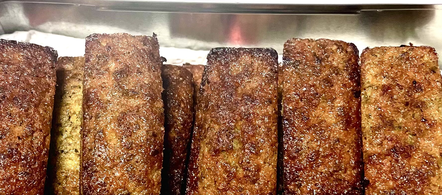 Financier aux amandes et persil de la mer. Colette.G