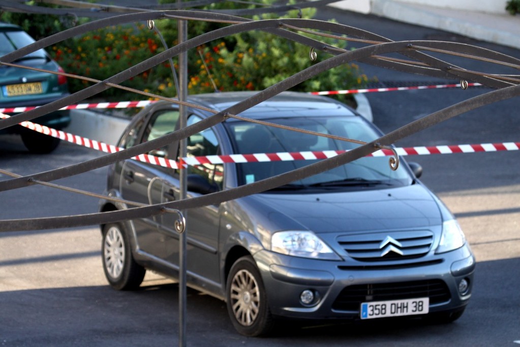 La voiture des victimes