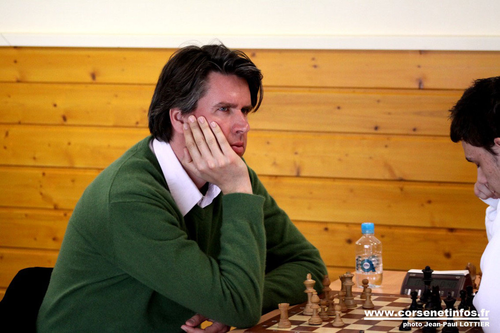 L'Allemand Sebastian Siebrecht face à Massoni