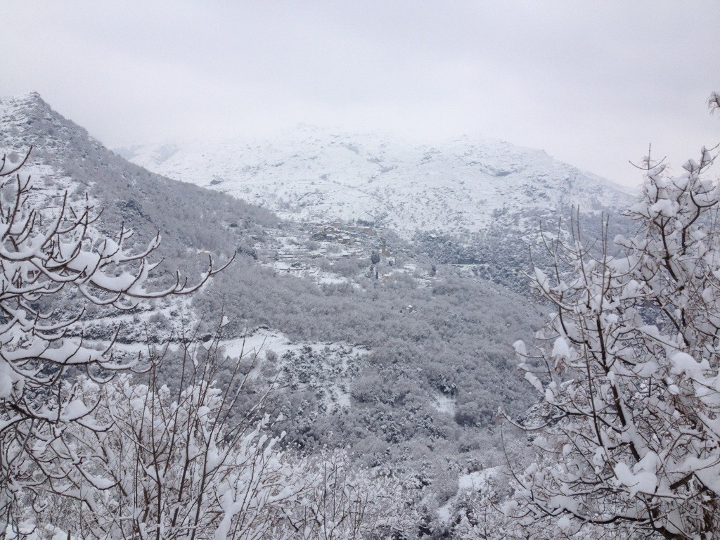 Le village de Pieve dans le Nebbiu