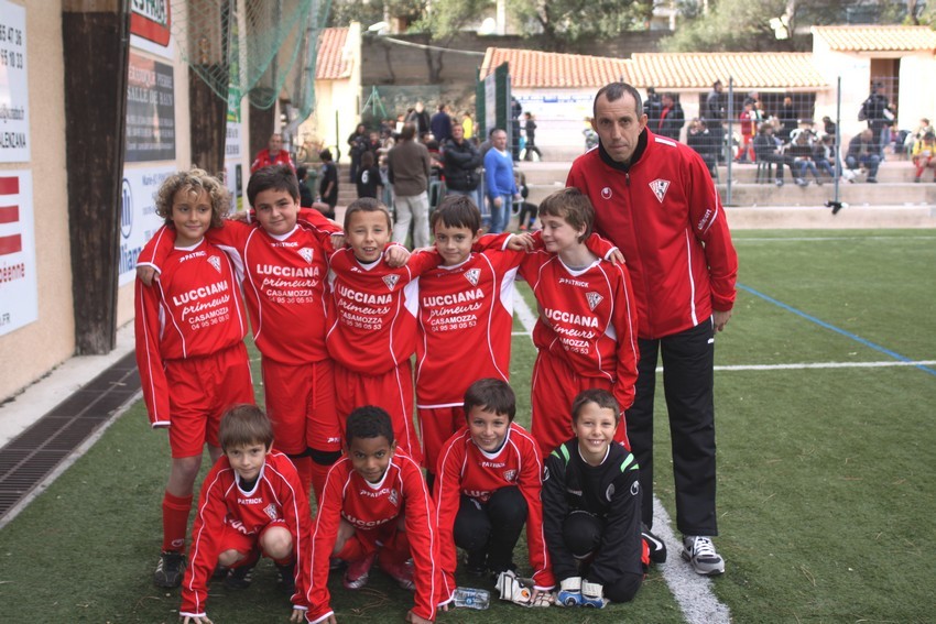La formation du Gallia club de Lucciana