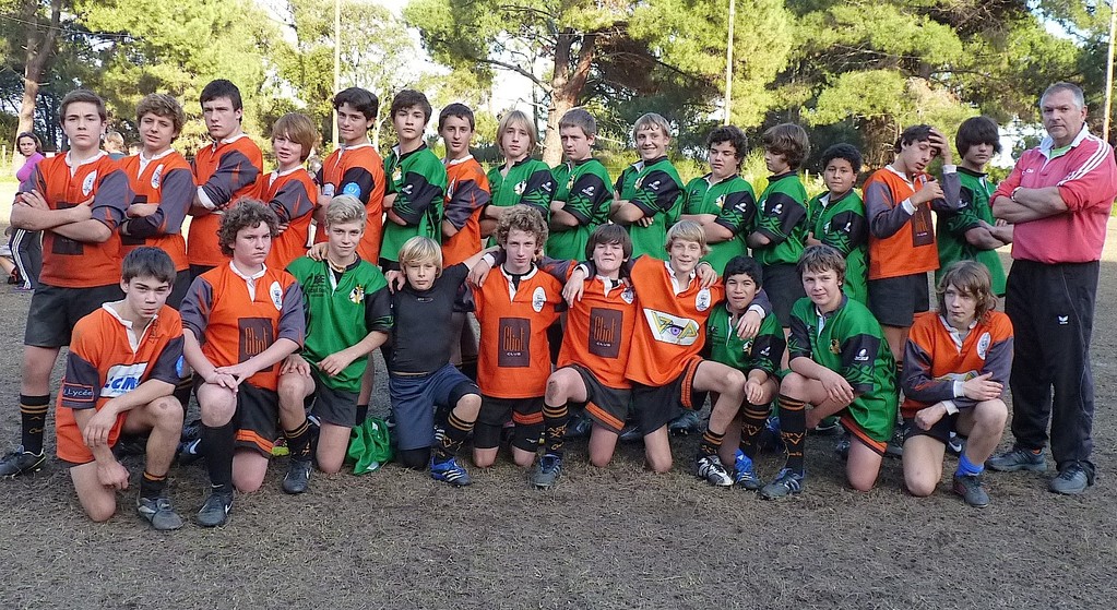 Les U15 de Porto-Vecchio et Ventiseri