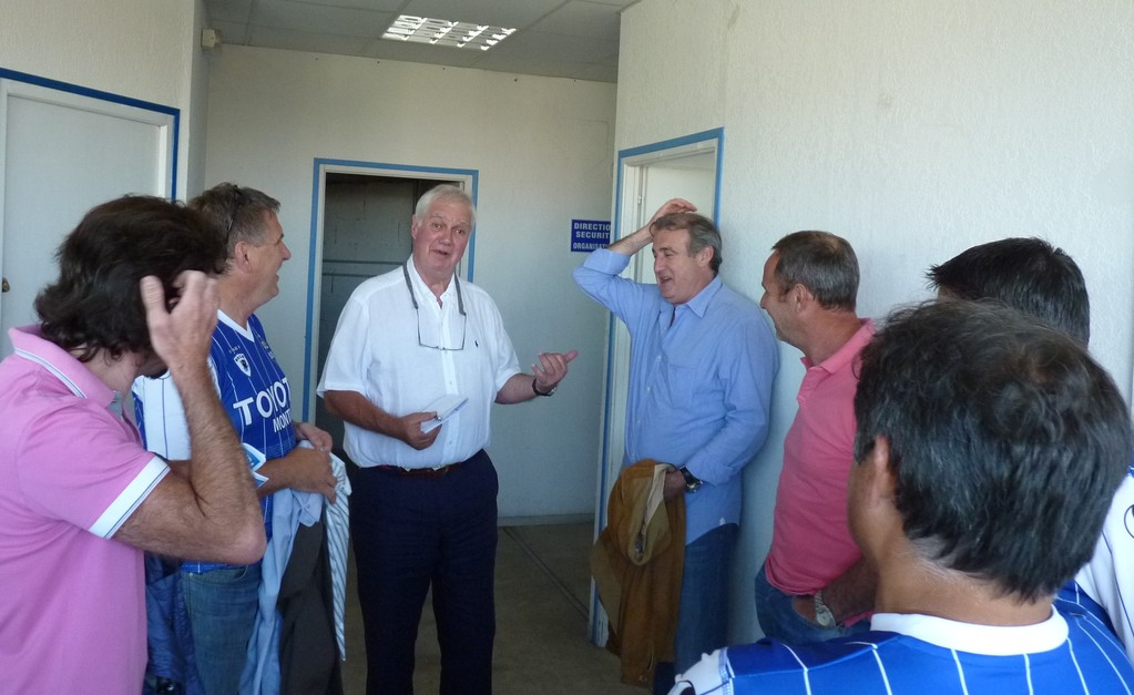 Thierry Gudilmard, Didier Beaune, Félix Lacuesta et Paul Marchioni