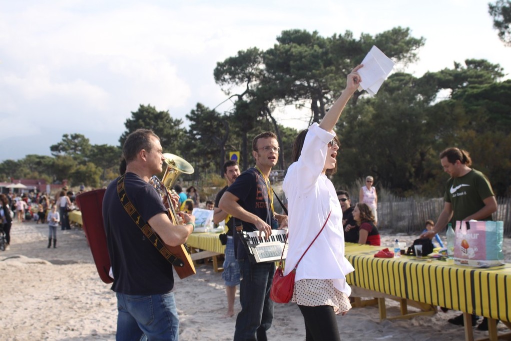 Chaude ambiance sur la plage