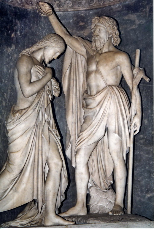 Le baptême du Christ de Saint-Jean